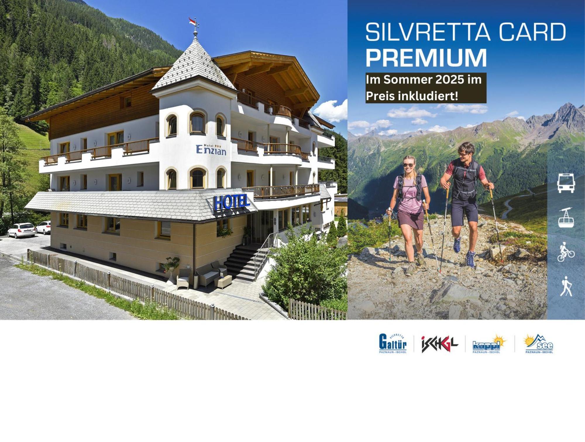 Hotel Enzian Paznaun See Kültér fotó